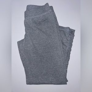 Bebe Sport Rhinestone Logo Sparkle Track Pants L